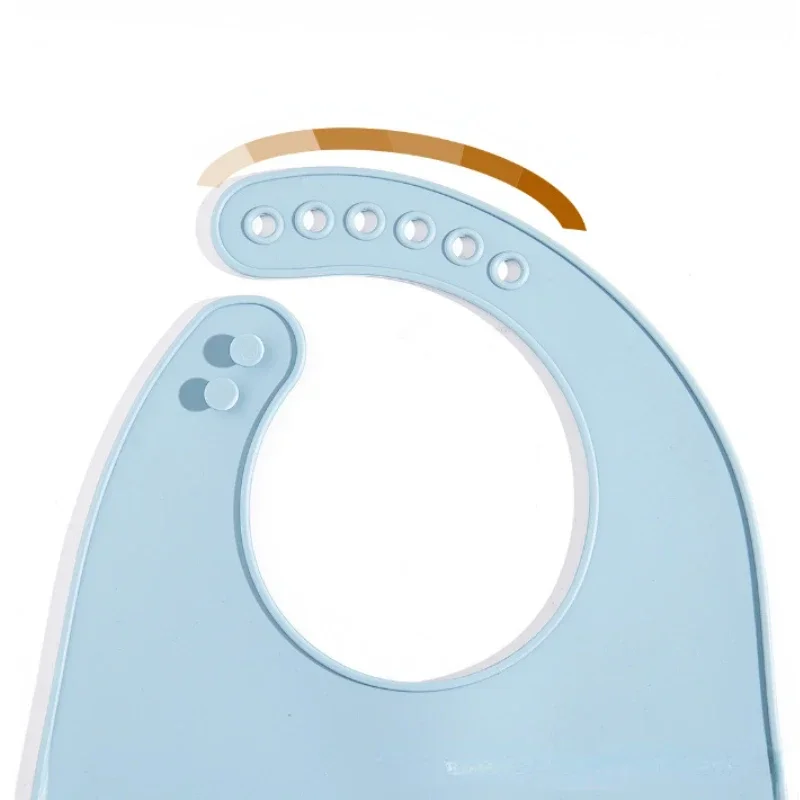 1 unidad de babero de silicona - Waterproof Baby Bibs Silicone reseña y precio