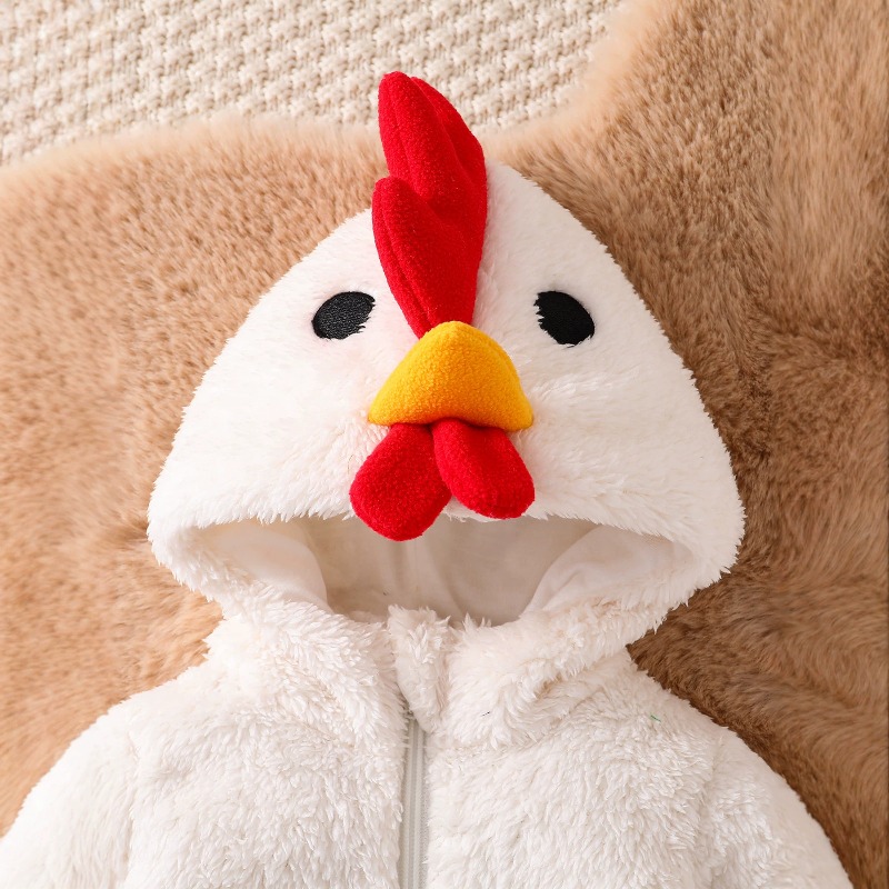 Traje de una pieza con capucha - Cotton Baby Onesies Zipper reseña y precio