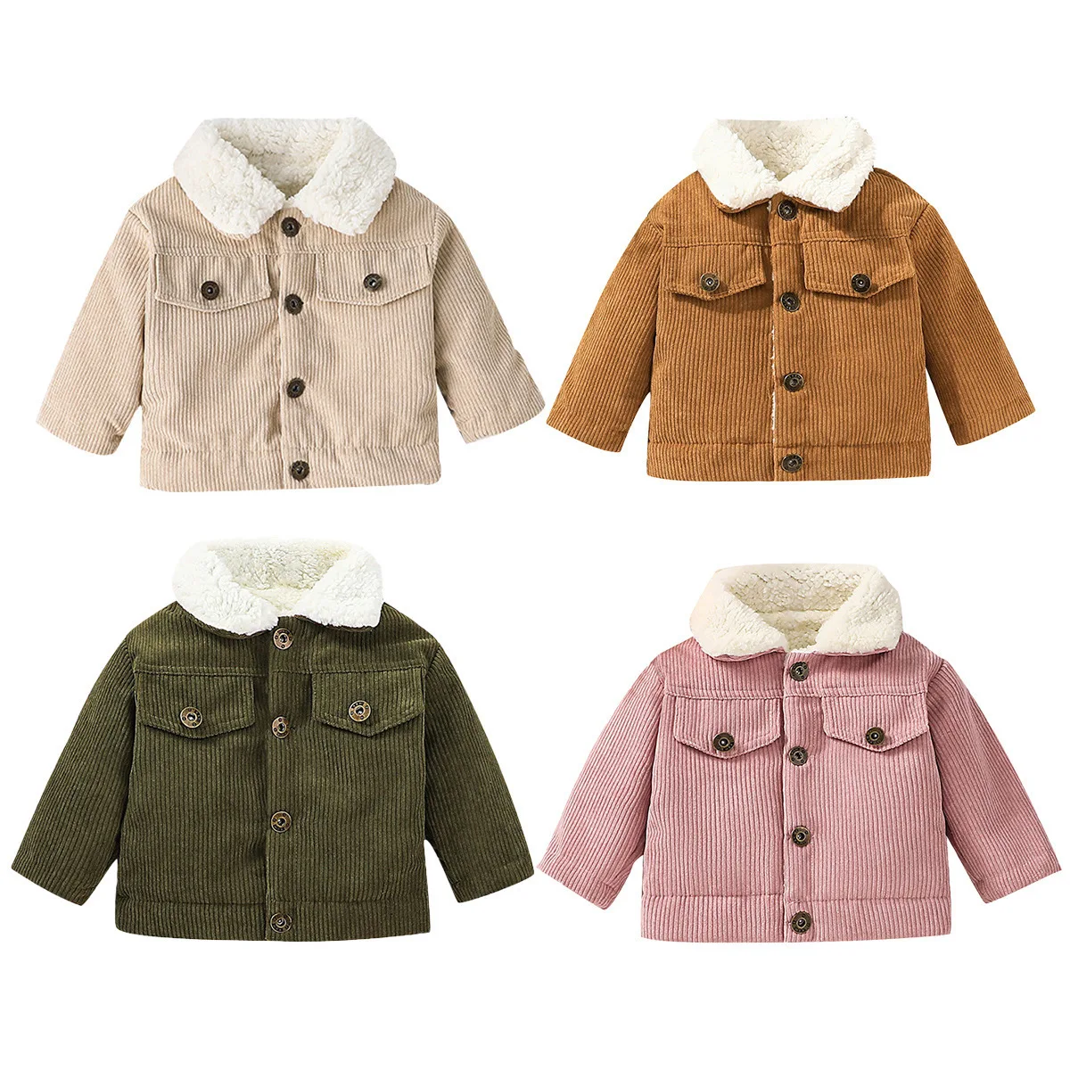 Chaqueta de forro polar con de - Toddler Boy Winter Fleece Jacket reseña y precio